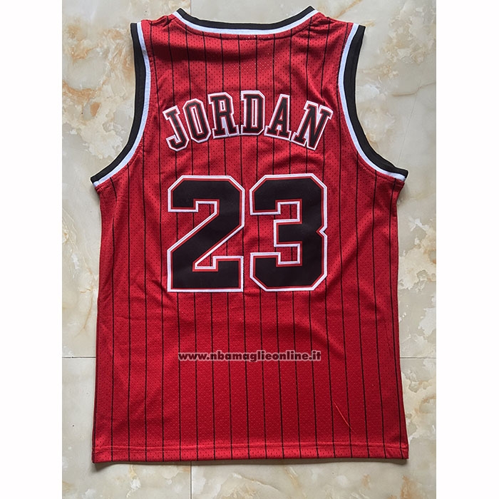 Maglia Chicago Bulls Michael Jordan No 23 Mitchell & Ness 1997-98 Rosso1